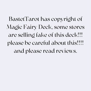 Tarot Card Deck, Tarot Deck with Guidebook, Artificial Intelligence Tarot, 78 Tarot Cards, Black and Gold Tarot Deck, Magic Fairy Tarot Deck image 2