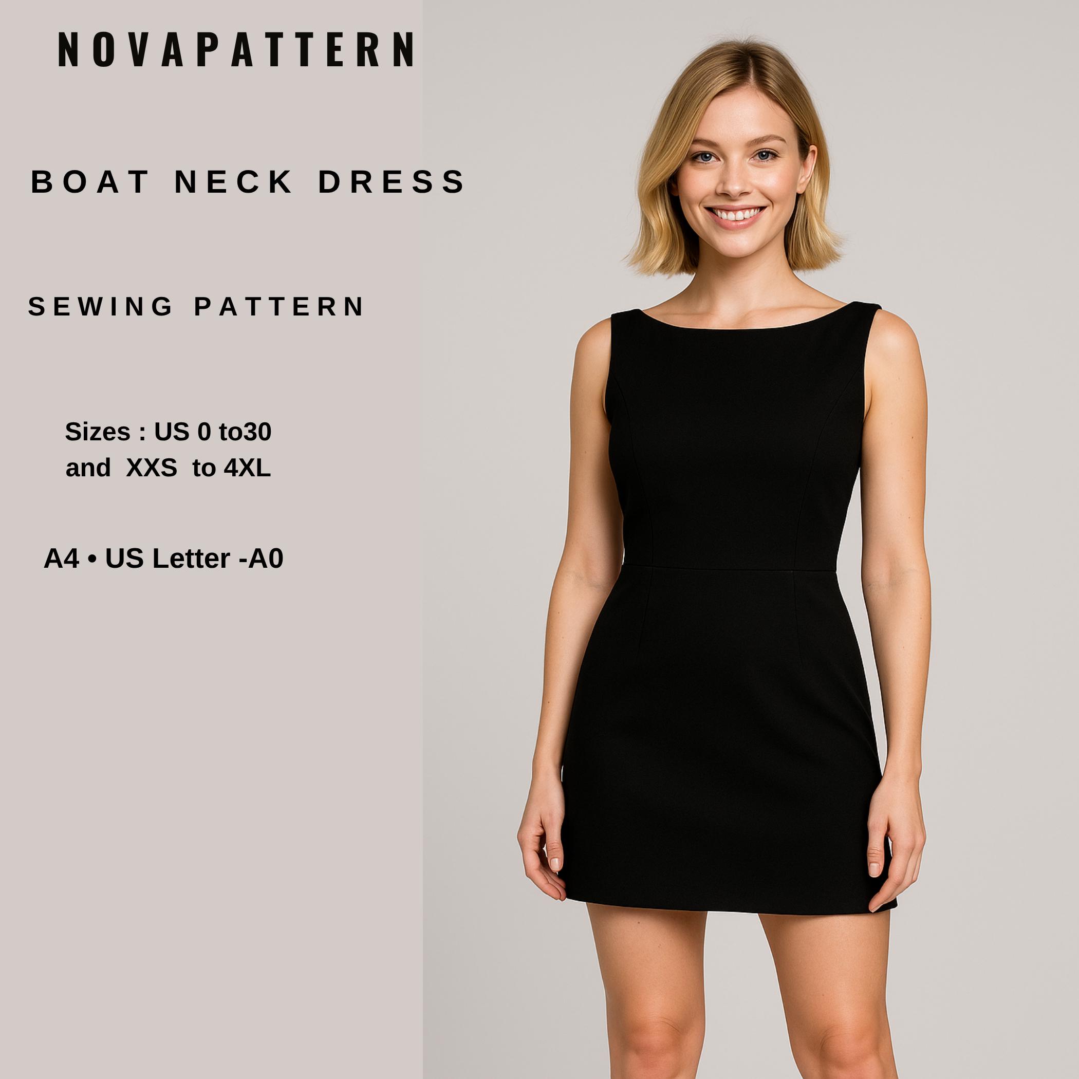 as\"on BOAT NECK KNIT / BLACK アズオン Boatneck Long Sleeve - Aya Muse