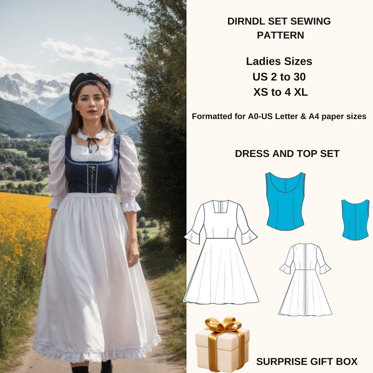 Dirndl corset best sale