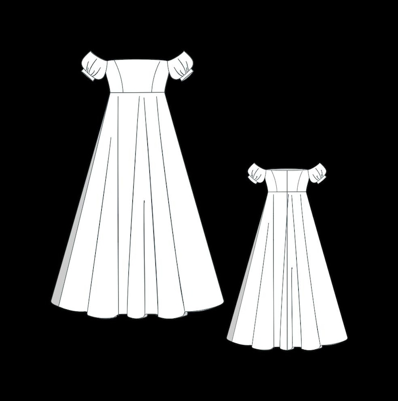Renaissance,Fairy Cottagecore Dress & Corset Sewing Pattern: Elvish Fantasy Costume (PDF Pattern) image 4