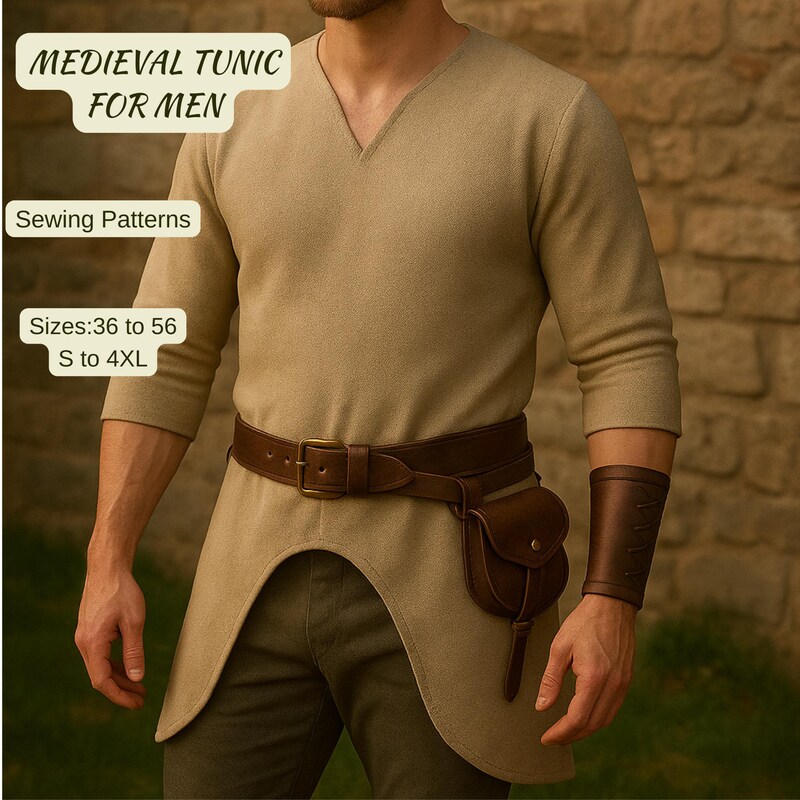 Mens Tunic Pattern Mens Tunic - Etsy