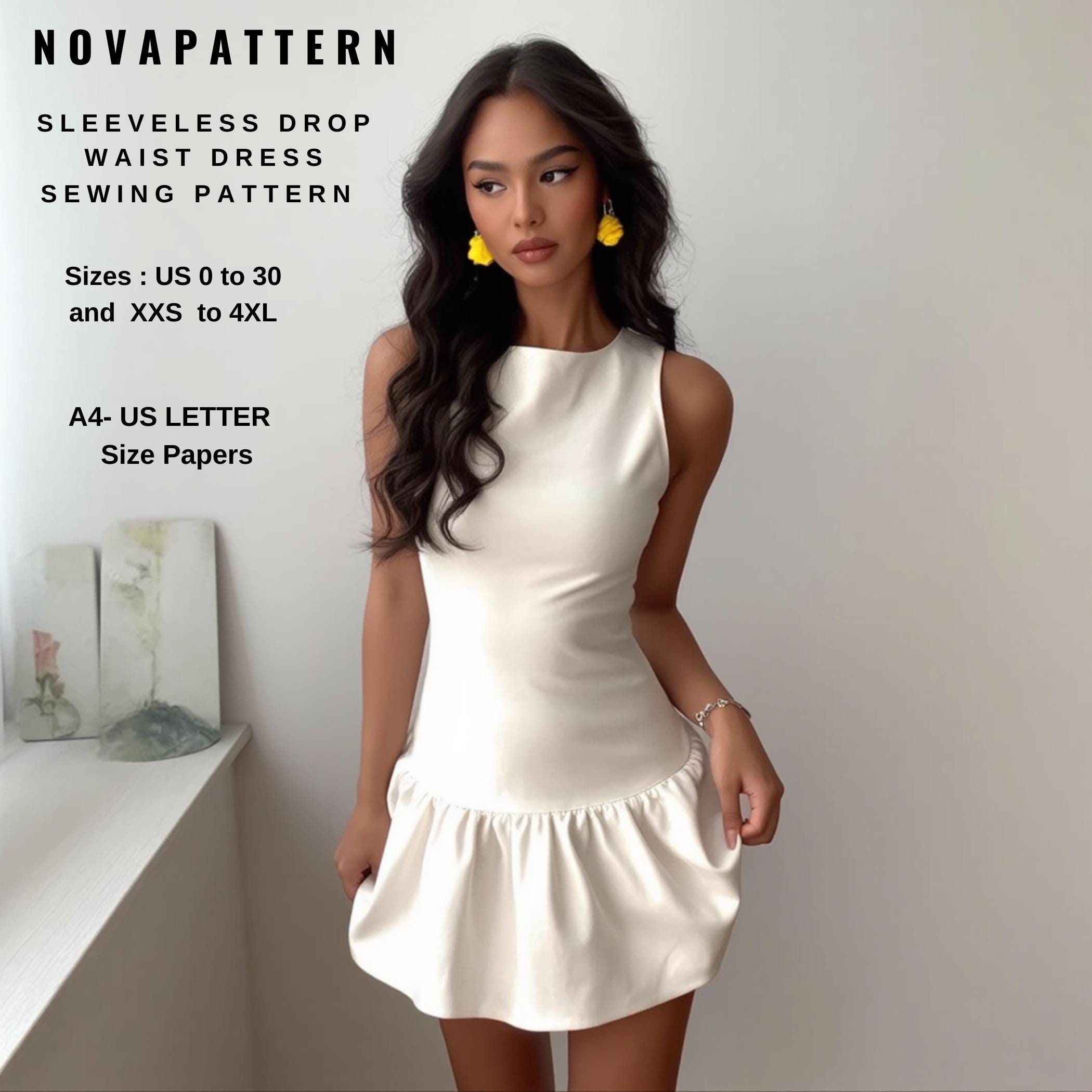 Drop Waist Dress - Etsy Singapore