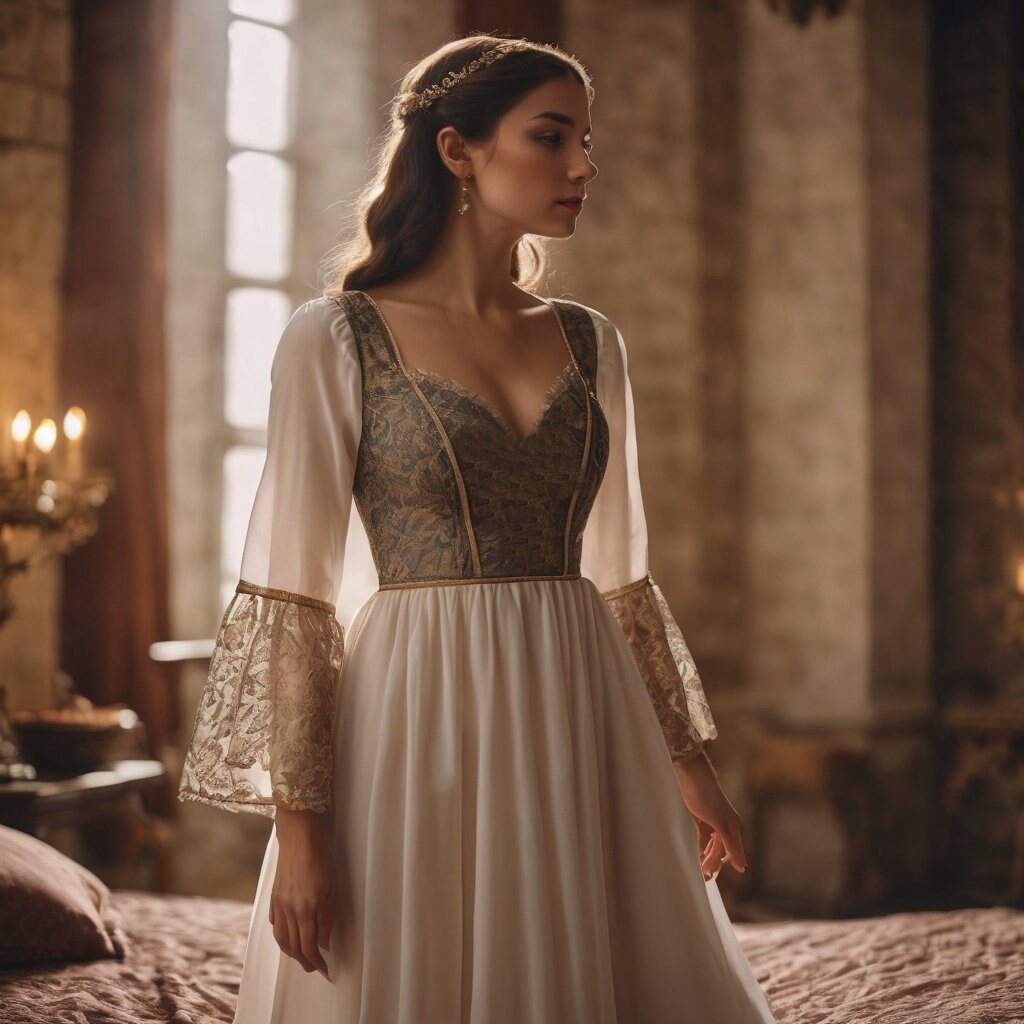 Rielle riche Russell Lace Dress (ベージュ) Rielle riche Russell Lace Dress (ベージュ)
