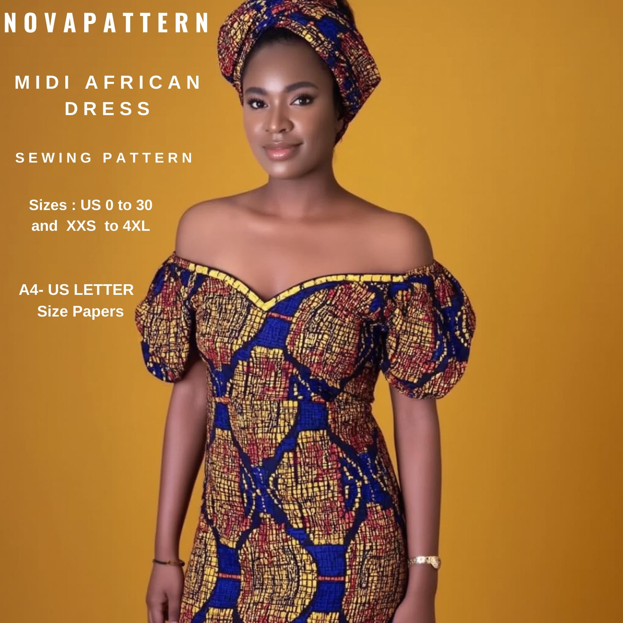 Ankara Dress - Etsy