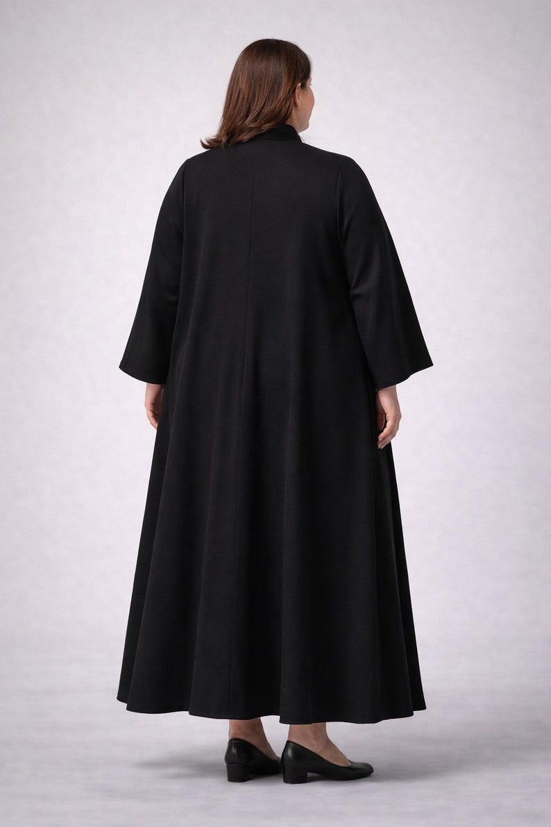 Cleric Robe Pattern Female Pastor Robe Sewing Pattern, Clergy Dress PDF, Modest Church Robe ...