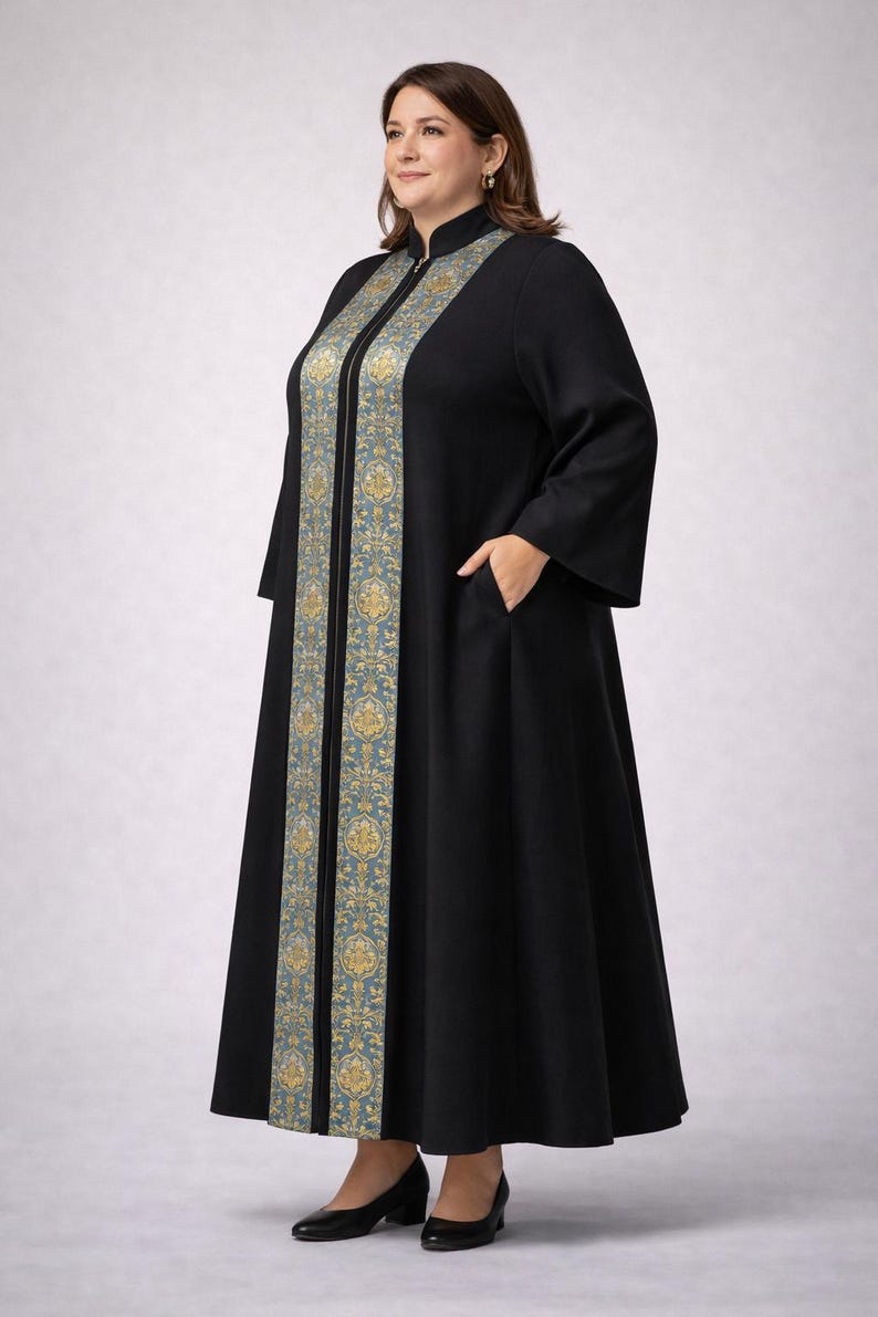 Pulpit Robe Sewing Pattern Female Pastor Robe Sewing Pattern, Clergy Dress PDF, Modest Church Robe ...