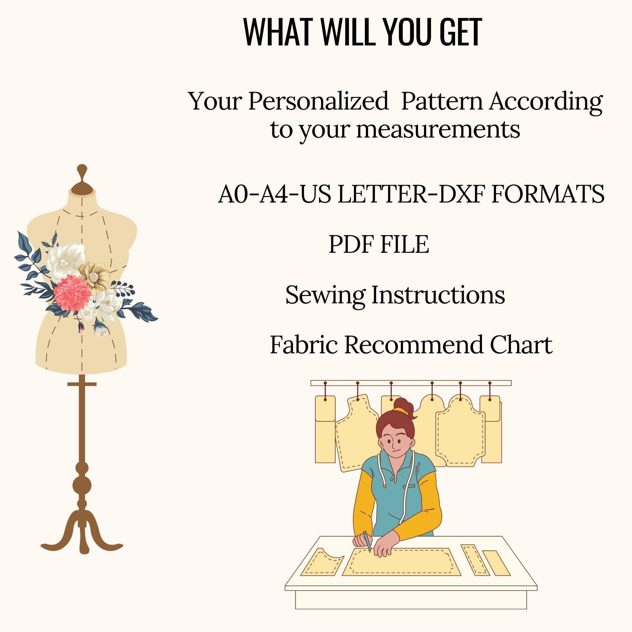 Custom Fit Sewing Pattern Service | Pattern Adjustment to Your ...