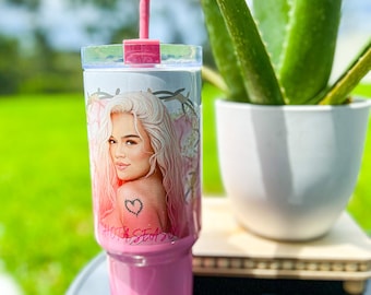 40oz Stanley Dupe Karol G sublimation