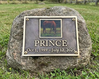 Custom Pet Memorial Bronze Plaque, Personalized Dog Memorial Plaque, Cat Memorial Sign, Engraved Pet Loss Gift, Dog Remembrance Gifts
