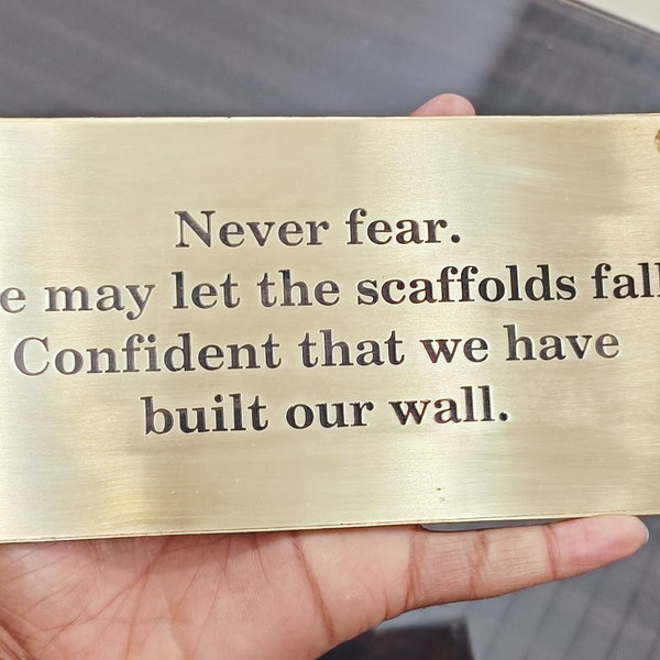 Inspirational Plaque Etsy
