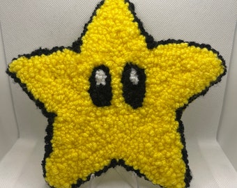 Mario Bros Star Mini Teppich