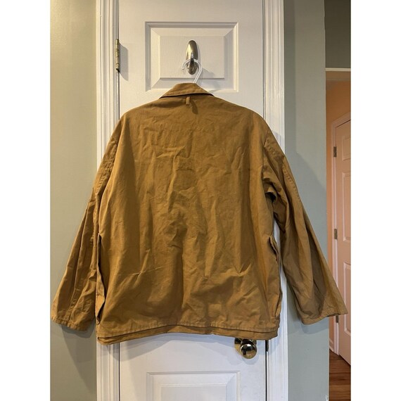 1960s Blue Bill by Red Head Canvas Hunting Jacket Shell Loops View 2