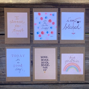 Affirmationskartenset, Kartenset, Postkartenset, Karte, Karten, Postkarten