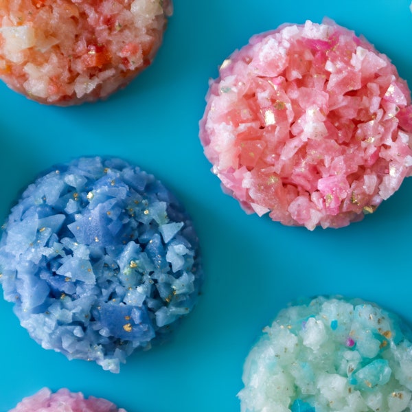 Edible Crystal Clusters, Kohakutou Candy, Crystal Candy, Edible Gem, Edible Jewelry, ASMR Candy, Handmade Vegan Gluyten-free Candy