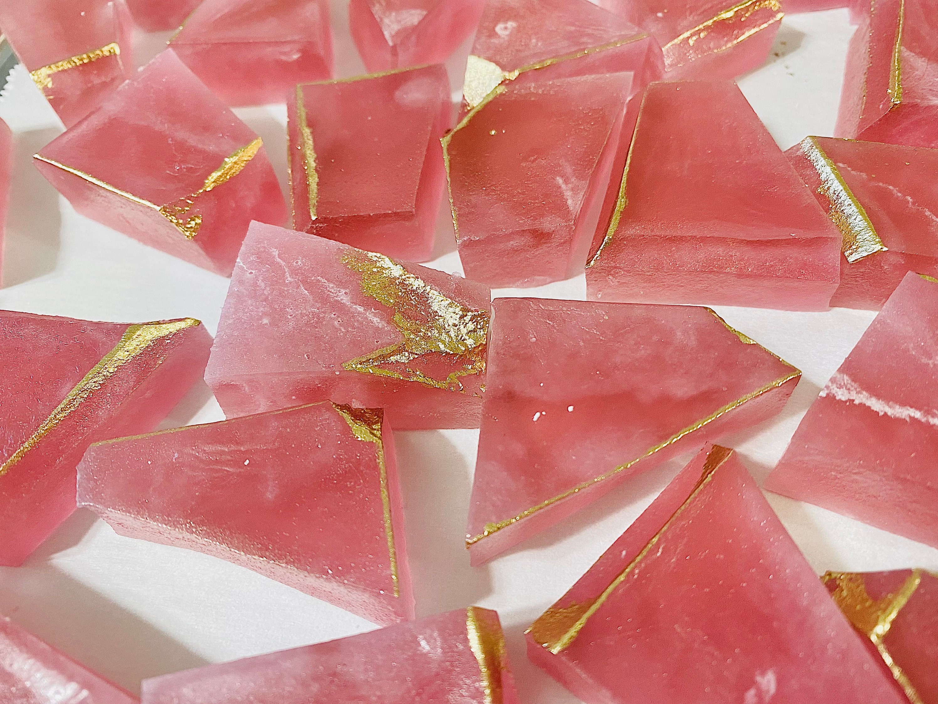 Watermelon Kohakutou Candy Edible Gem Crystal Candy ASMR Etsy