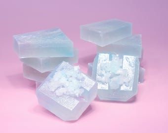 Lychee Aurora,  Crystal Candy, Kohakutou, Edible Geode, Vegan, Gluten-Free, ASMR
