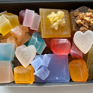 Edible Treasure Box, Kohakutou Candy Box, Crystal Candy, Edible Gem, Edible Jewelry, Edible Crystal, ASMR Candy, Vegan Candy, Gemstone Candy