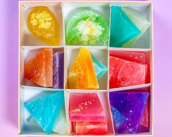 Edible Treasure Box, Kohakutou Candy Box, Crystal Candy, Edible Gem, Edible Jewelry, Edible Crystal, ASMR Candy, Vegan Candy, Gemstone Candy
