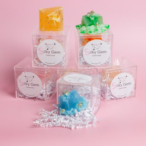 The Jewel Box Kohakutou Candy, One Flavored, Crystal Candy, Edible Gem, Edible Crystal, ASMR Candy, , Vegan Candy