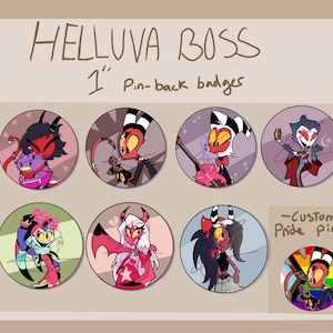 希少Helluva Boss Zombie Imp Squad ピンバッジセット Helluva Boss I.M.P Pin Badge Sets-custom Pride - Etsy