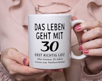 Tasse mit Spruch Das Leben | Lustige Tasse fürs Büro | Bürotasse | Kaffeetasse mit Spruch | lustiger Becher Geschenk zum lachen |