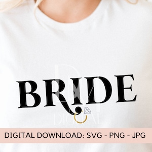 Braut svg Cut Datei, Braut Sublimation Design, retro Braut digital download Design Datei, Hochzeit Cut Datei für Cricut, Braut zu sein DIY Geschenk