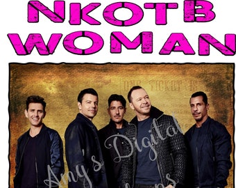 NKOTB Woman Not Old Vintage Pink