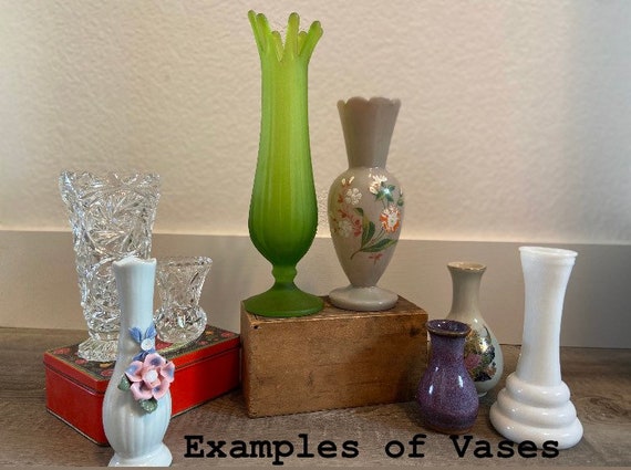 Collection of Curated Vintage and Thrifted Vases 