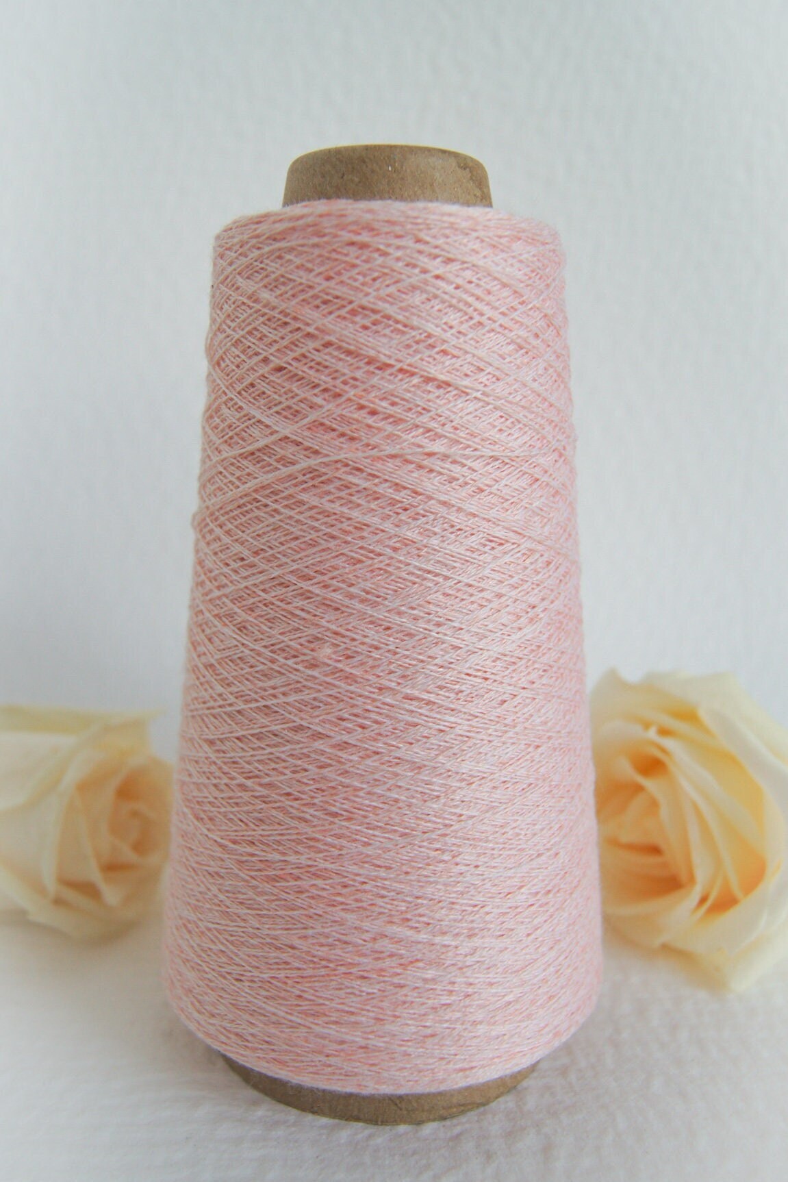 Linen and Merino Yarn on Cone Yarn for Machine Knitting and Weaving Etsy