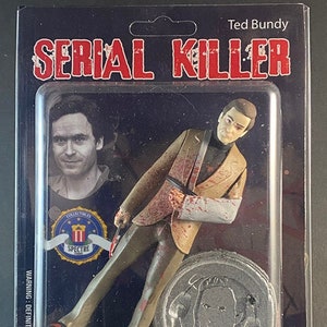 Ted Bundy actionfigur SpectreStudios seriemördare