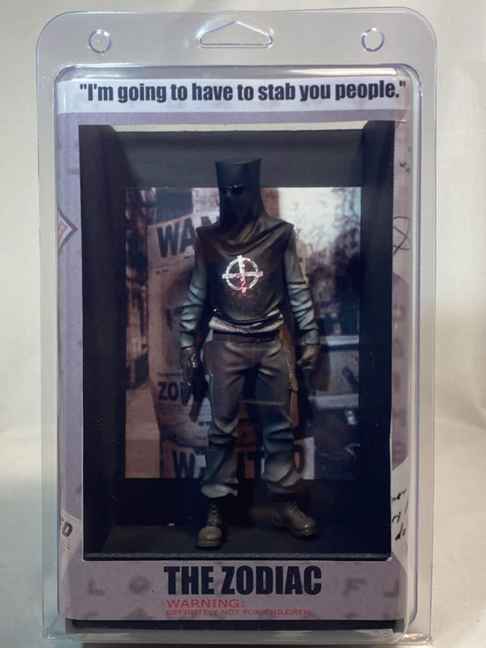 The Zodiac Killer Action Figure Spectrestudios 7 Inch Scale Etsy