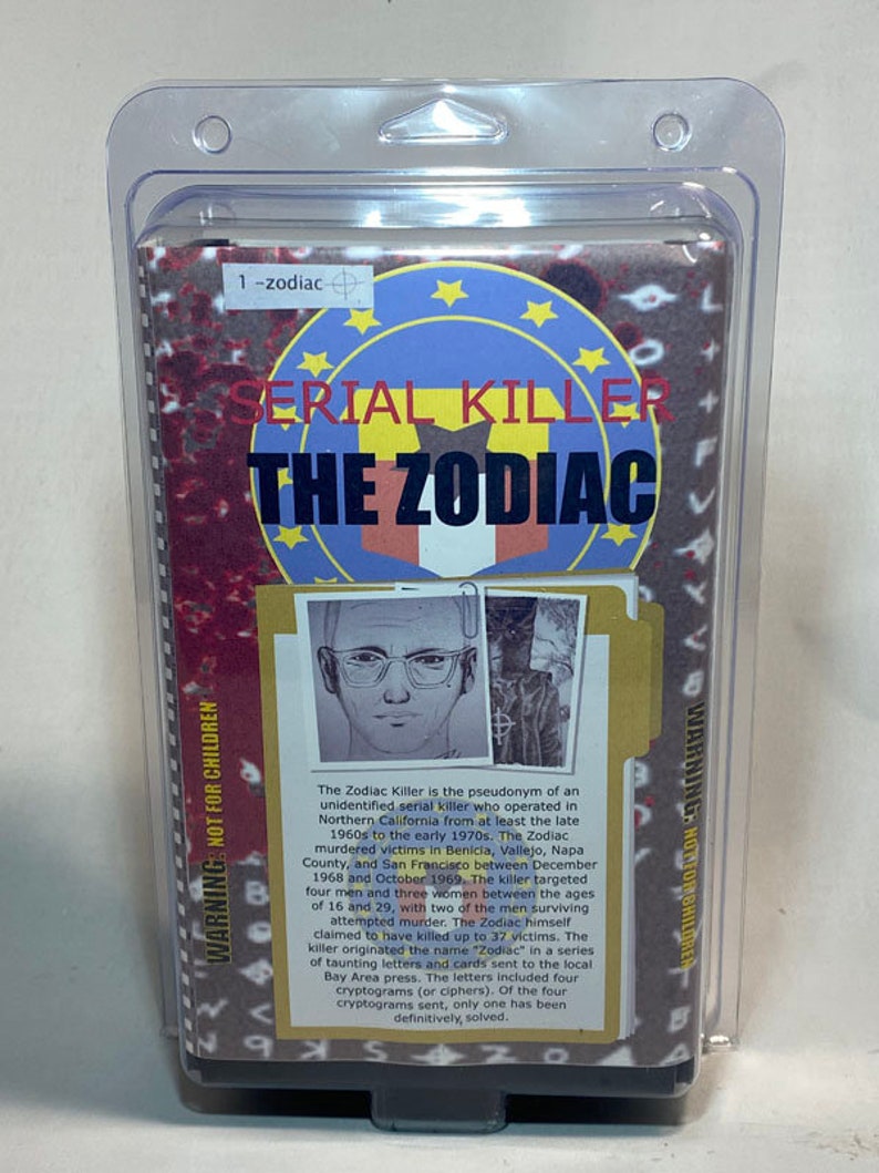 The Zodiac Killer Action Figure Spectrestudios 7 Inch Scale Etsy