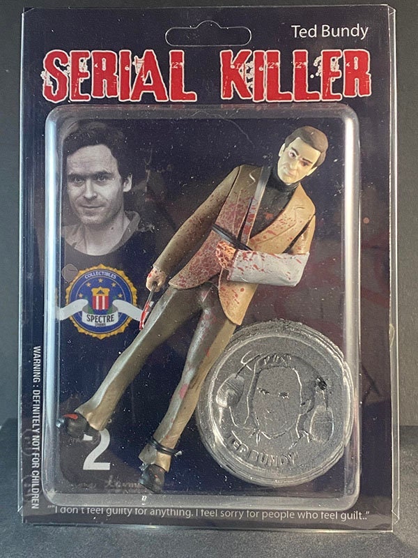 Ted Bundy Action Figure Spectrestudios Serial Killer Etsy Canada