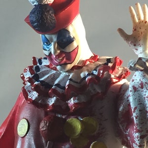 John Wayne Gacy as Pogo the Clown action figure SpectreStudios 7 inch scale