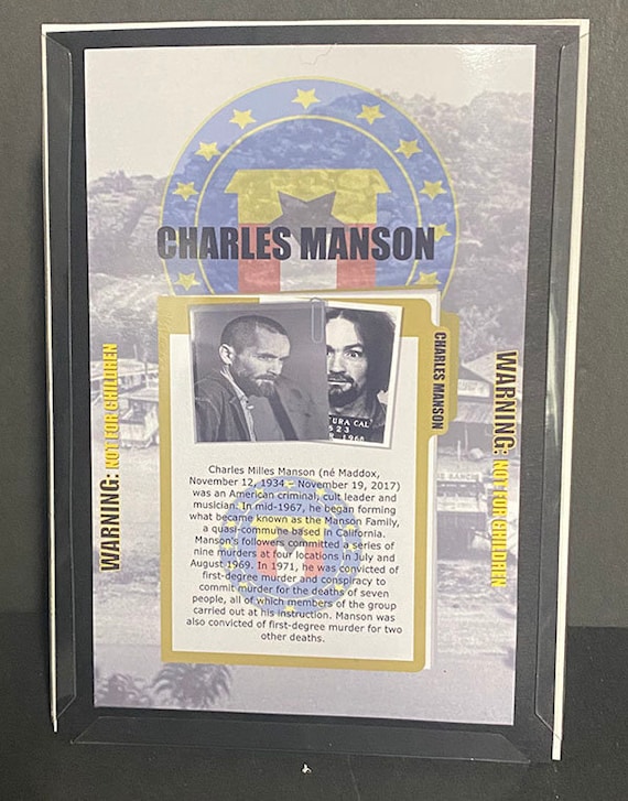 チャールズ マンソン フィギュア シリアルキラー　限定 Manson チャールズ マンソン フィギュア シリアルキラー 限定 Manson