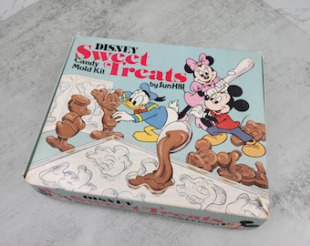 Vintage Disney Sweet Treats Candy Mold Kit | Disney candy mold set