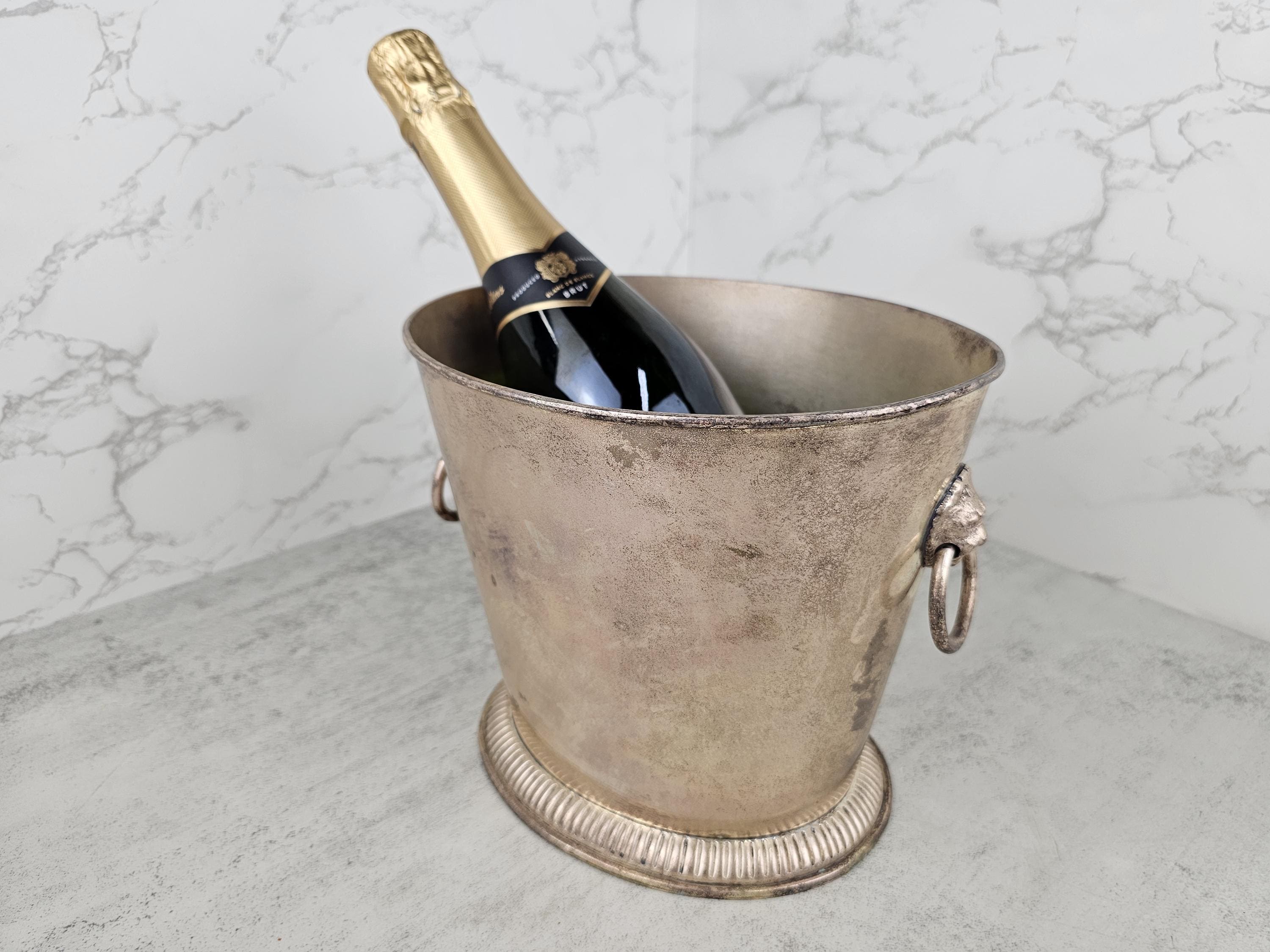 【英国】 ライオンのアイスバスケット / アイストング【シルバープレート】 英国】 ライオンのアイスバスケット / アイストング【シルバー