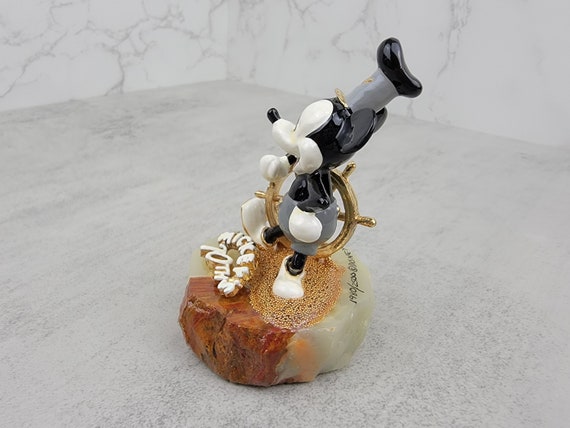 Disney 【希少レア】ビンテージ RON LEE大理石 ミッキー フィギア Disney 【希少レア】ビンテージ RON LEE大理石 ミッキー フィギア