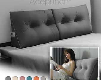 Dreieckige Bett Rückenlehne Nach Maß Kissen Sofa Zurück Kopfteil Ergonomisches Kissen Taille Unterstützung Lenden Dreieck Lesen Keilkissen Geschenk