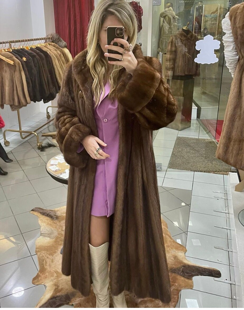 Saga Mink Coat - Etsy