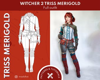 PATTERNS & TUTORIALS - Triss Merigold inspired outfit