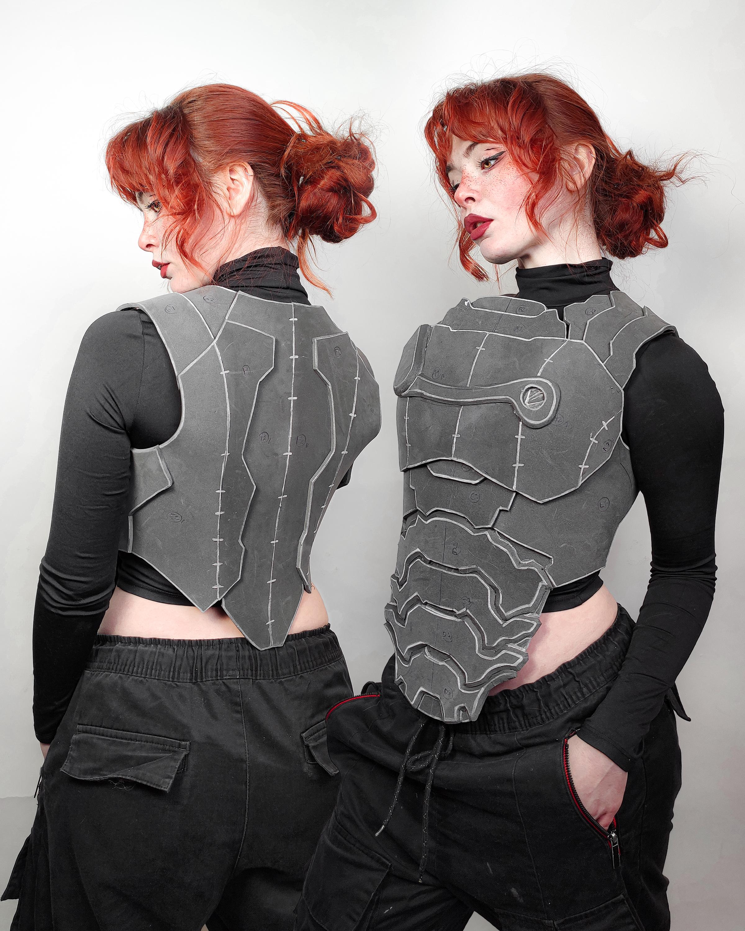 EVA Foam Cosplay Armor Pattern | Eternal Slayer Chestplate PDF ...