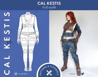 PATTERNS & TUTORIALS - Cal Kestis inspired full outfit
