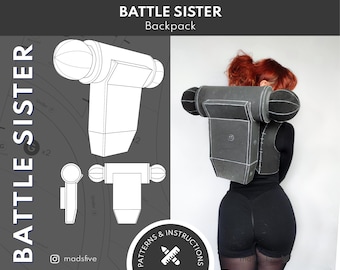 SCHNITTMUSTER & MONTAGEANLEITUNG - Bagger Sister Rucksack