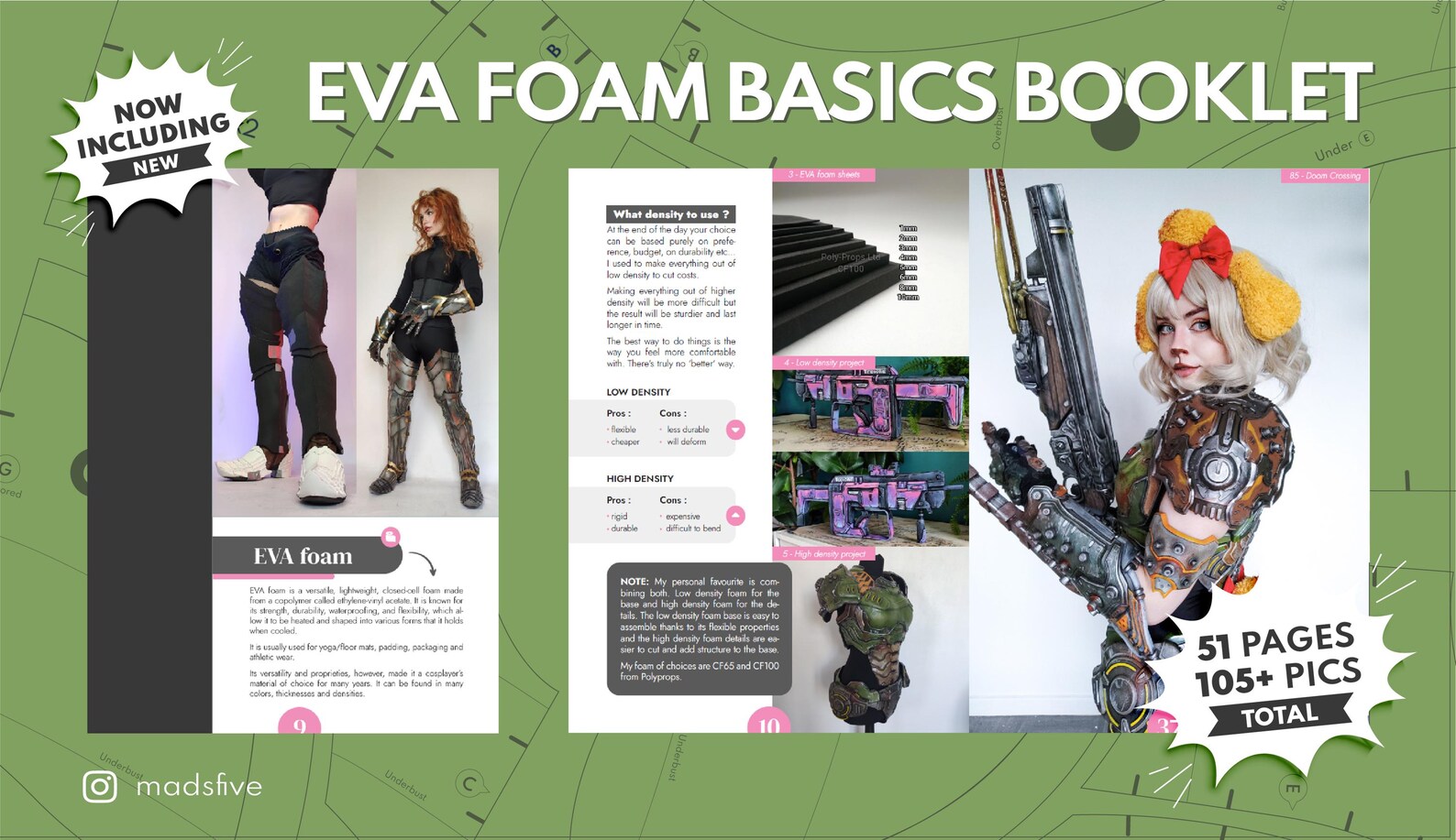 Mva Pattern EVA Foam Cosplay Armor Pattern | Eternal Slayer Chestplate PDF ...