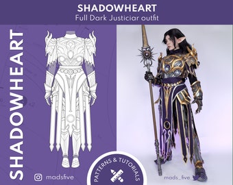 PATRONEN & TUTORIALS - Volledige outfit van Dark Justiciar Shadowheart