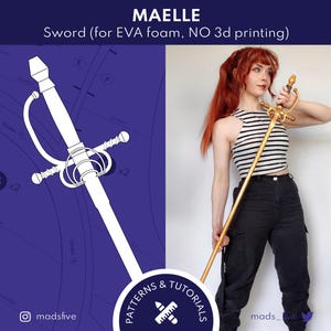 PATRONS & TUTORIELS - Épée Expedition 33 Maelle