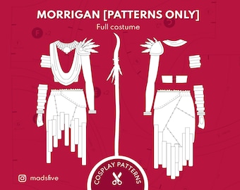 NUR MUSTER - Morrigan inspiriert