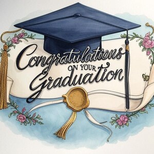 Félicitations diplômé !