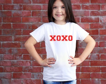 XOXO Varsity style digital file SVG, PNG, cut file